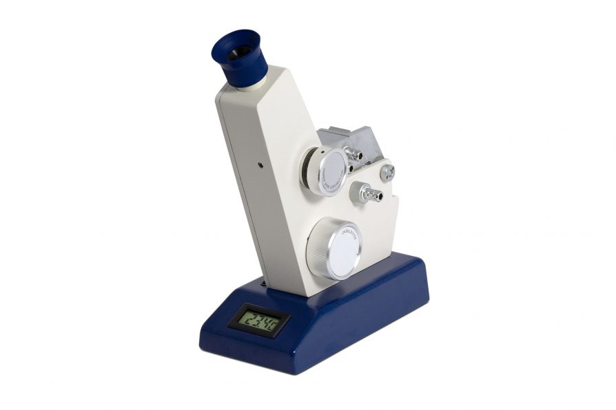 Abbe-Refraktometer-Brechungsindex-analog-Messgeraet-Kruess