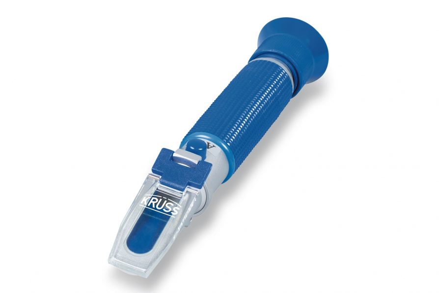 Handrefraktometer-Brix-Zuckergehalt-Temperaturkompensation-Imker-Kruess