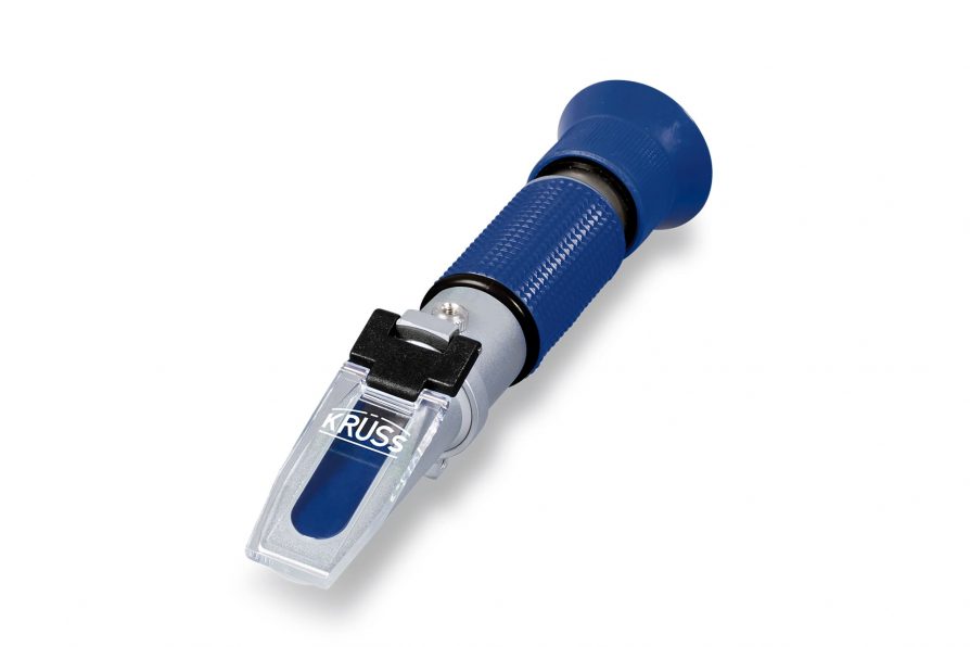 Handrefraktometer-Brix-Oechsle-potentieller-Alkoholgehalt-Kruess