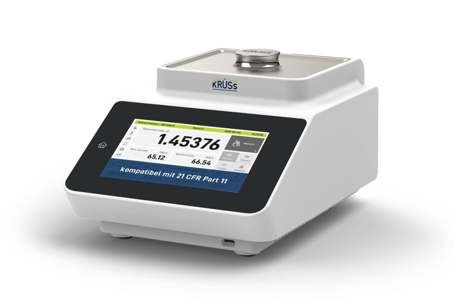 Neue Digitale-Refraktometer DR7400-P Peltier-Temperierung 21CFRPart11-Konform-Kruess
