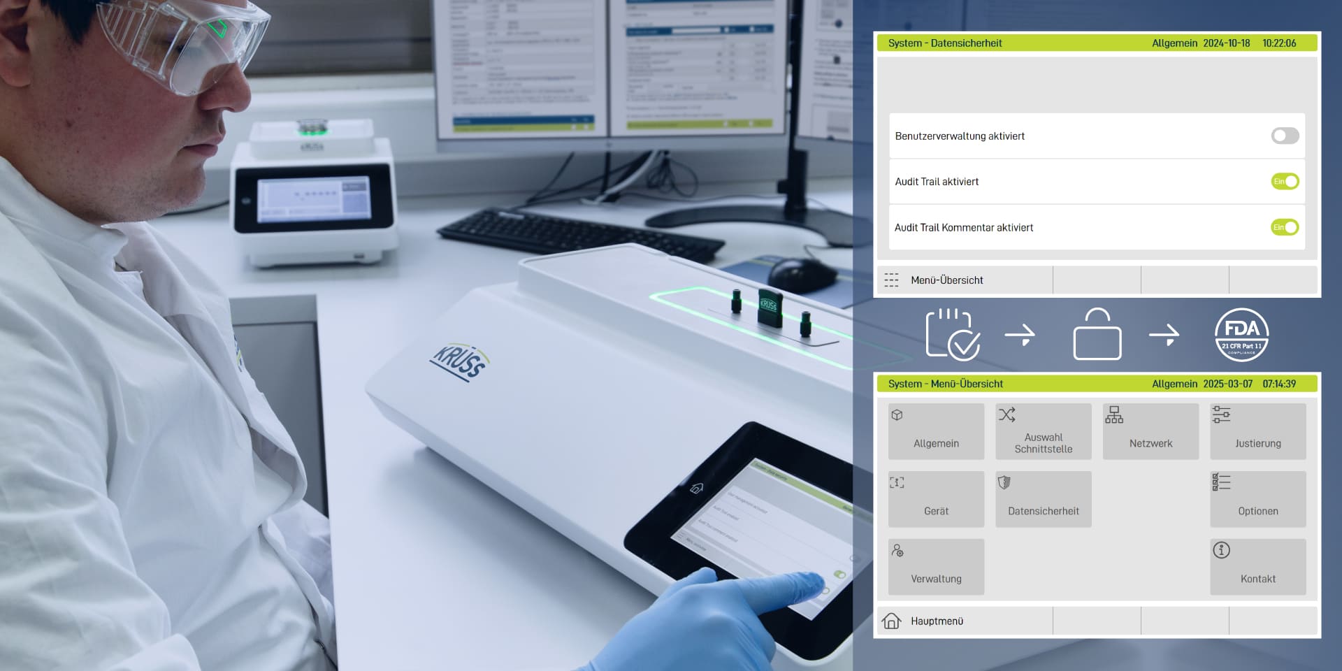 Audit-Trail-Sicherung-Datenintegritaet-Laborinformationsmanagementsysteme-LIMS-Kruess