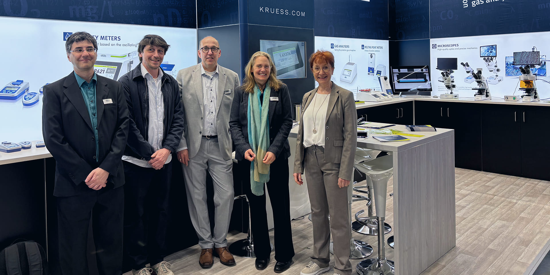 KRUESS Optronic-Team-Labor-Technik-Messtechnik-Analytica 2026